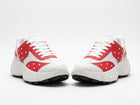 Swiss Military Red and White Trail Runners