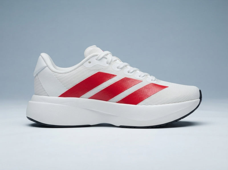 Adidas Adizero Boston - White Black Lucid Red