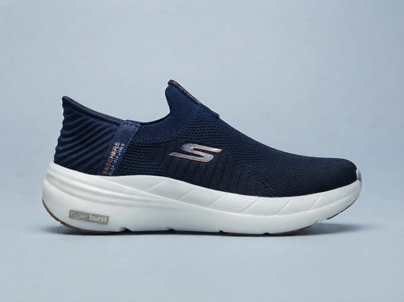 Skechers Go Walk Navy Slip-On Sneakers
