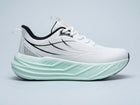 Men's White Mint Rocker-Sole Runners