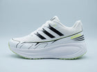 Adidas White Lime Chunky Running Sneakers