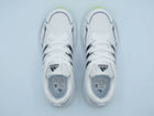 Adidas White Lime Chunky Running Sneakers