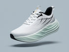 Men's White Mint Rocker-Sole Runners
